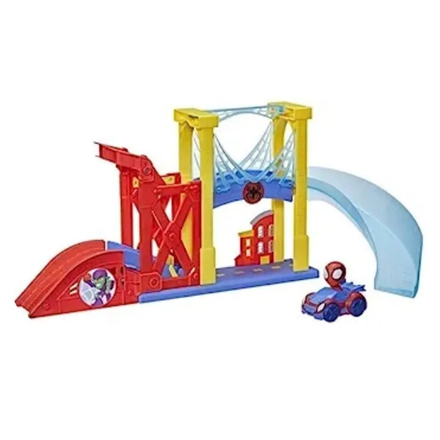 מתקן ספיידי מכונית+מגלשה