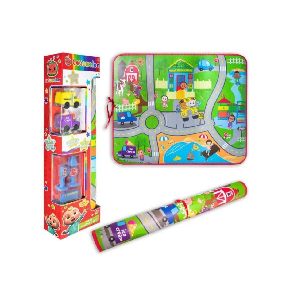 שטיח רצפה עם 2 מכוניות קוקומלון