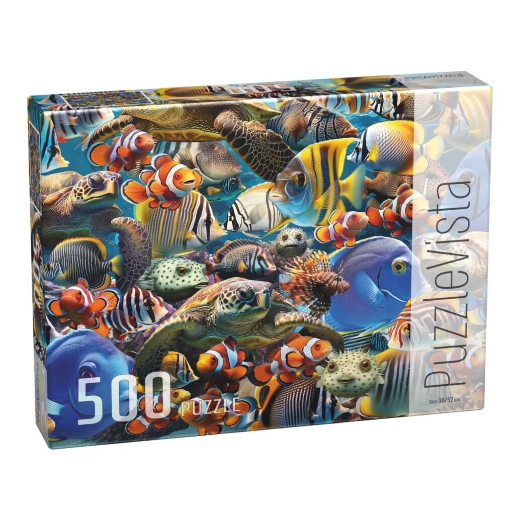 פאזל דגים 500 חלקים