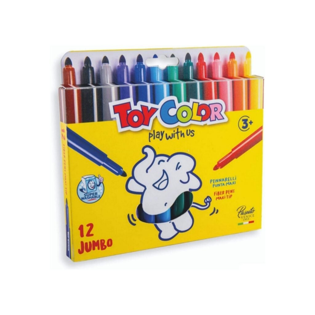 טוש טוי קולור גמבו 12 יחידות
