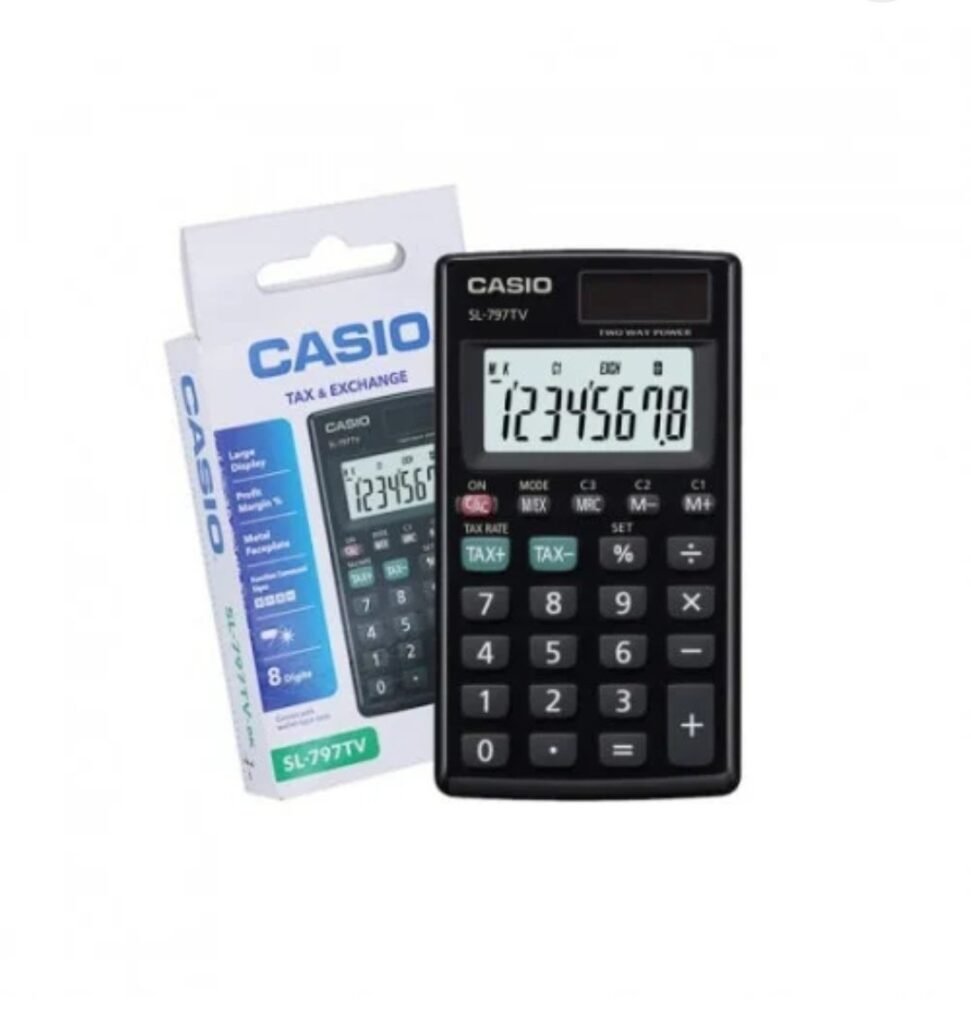 מחשבון כיס Casio SL-797TV
