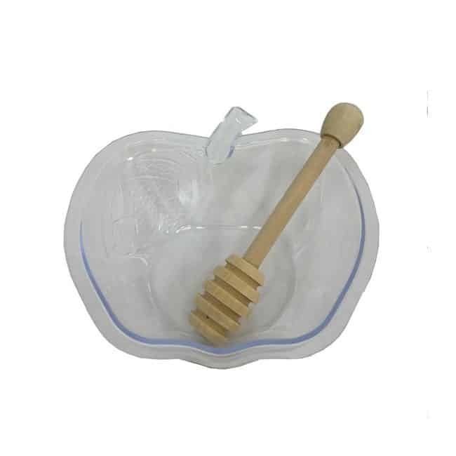 קערת פלסטיק בצורת תפוח