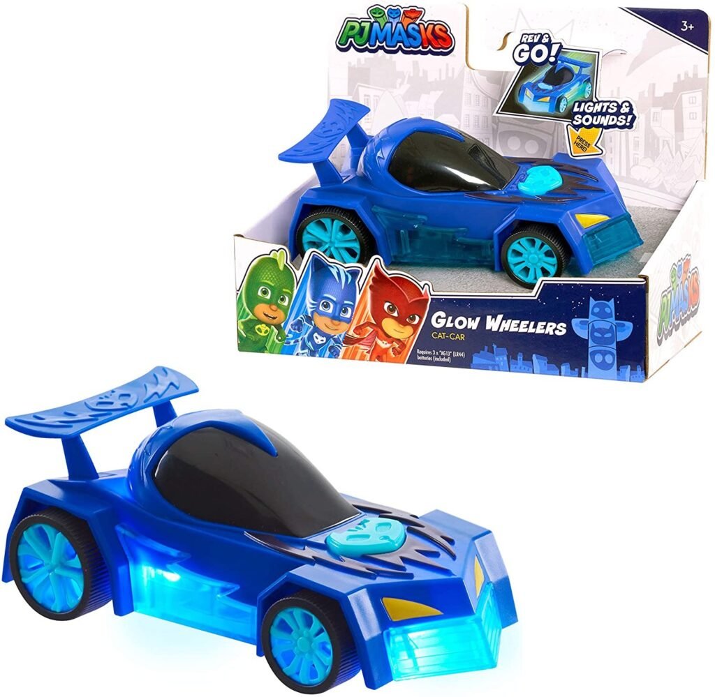 מכונית כוח פיג'יי ילד חתול