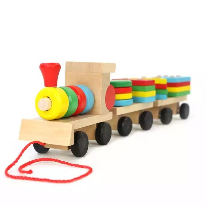 רכבת השחלה מעץ