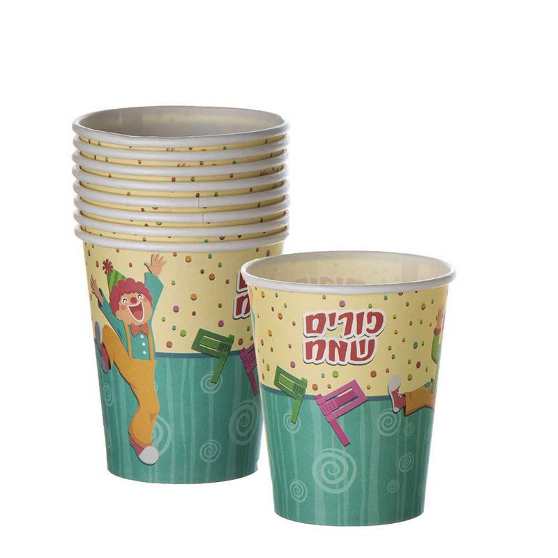 כוסות פורים שמח